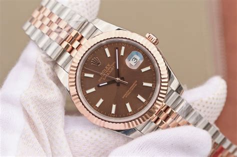 rolex brown|rolex datejust brown dial.